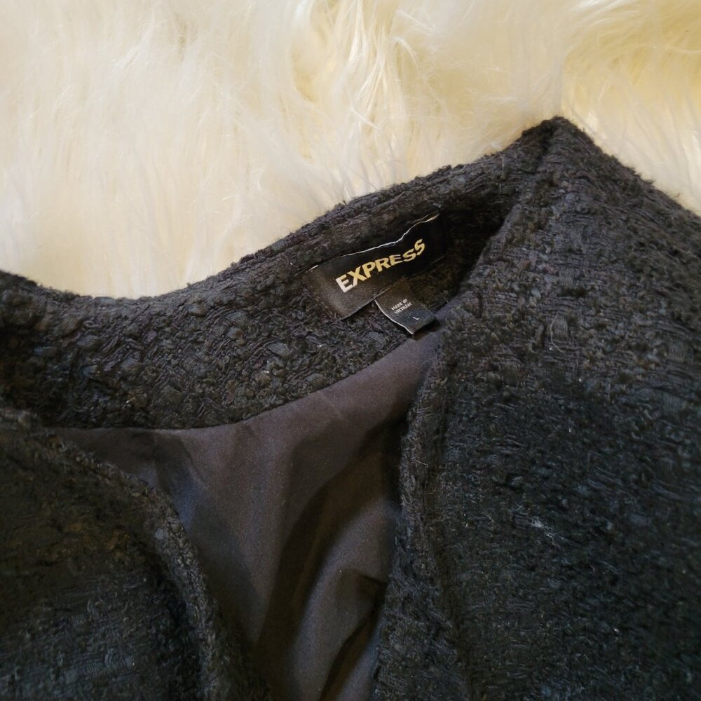 Express Drape Front Blazer - Picture 2 of 2